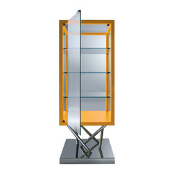 GLASS CABINET LM-LG07B - China Cabinets And Hutches