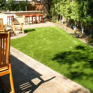 Global Syn-Turf artificial grass installation in Livermore, CA