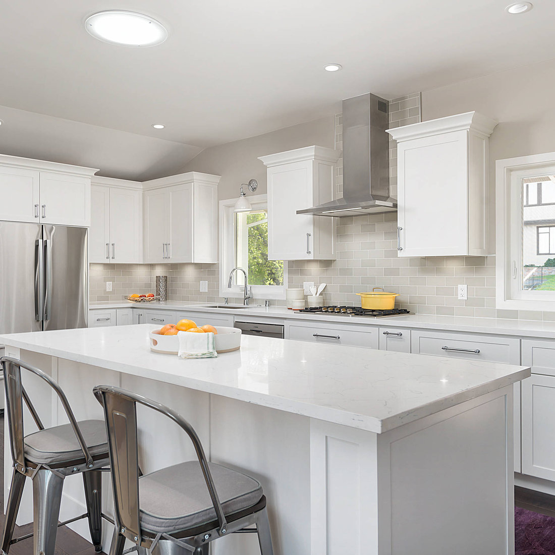 Contemporary Rolling Hills Kitchen