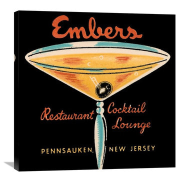 Embers Restaurant Cocktail Lounge, 30"X30"