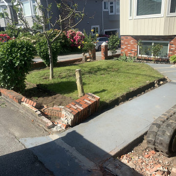 Front Yard Levelling / Fence Removal