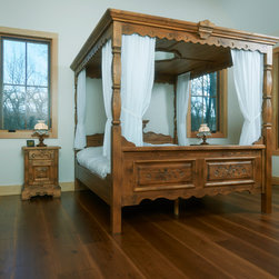 North Virginia Timber Frame Home - Hardwood Flooring