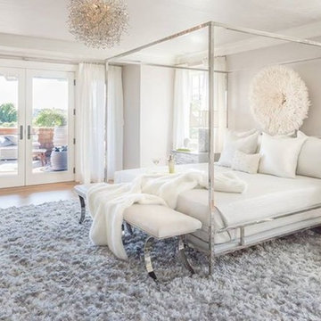 Interior Design | Beach Glam Bedroom Suite | Holiday House Hamptons