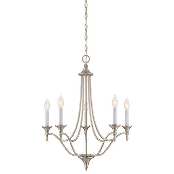 Savoy House Herndon Five Light Chandelier 1-1008-5-SN