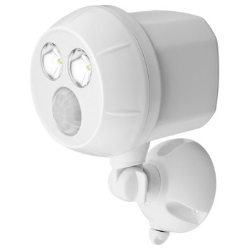 Mr. Beams MB380 UltraBright LED Wireless Motion Sensor Spotlight, White