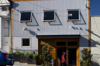 Contemporary exterior home idea in San Francisco