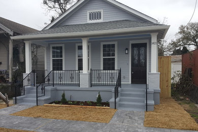 Example of a trendy exterior home design in New Orleans