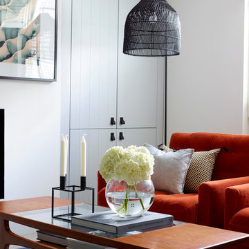Tropical eclectic garden flat