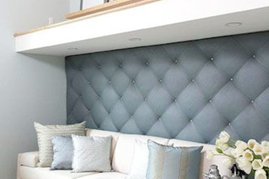 Living room - modern living room idea in Other