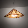 18 Square Forestwood Pendant