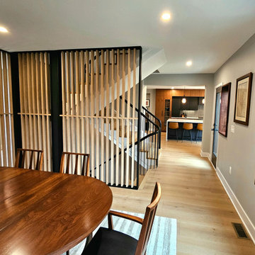 Project #115 | Staircase with Continuous Rail System Without Newels