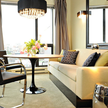 Weekend Makeover - From Den to Dining Room: After