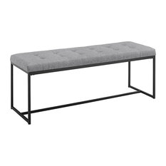 Featured image of post Metal End Of Bed Bench : The wraparound adds an extra layer of cushion and support, serving not only a functional purpose but its finished look makes it perfect for the end of the bed or even a spot under the window.