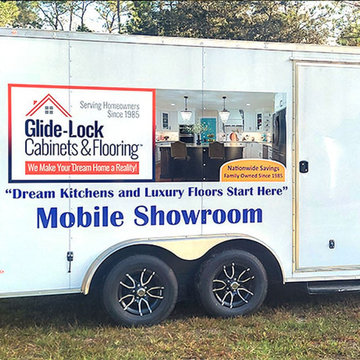 GlideLock Mobile Showroom — A Full Kitchen & Bath in Your Driveway