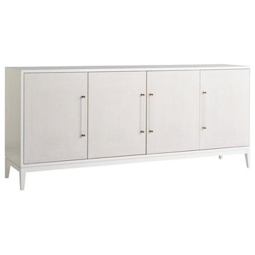 Miranda Kerr by Universal Furniture Desert Rose Wood Credenza in White