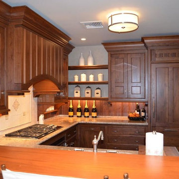 Corsi Custom Walnut Kitchen & Sideboard