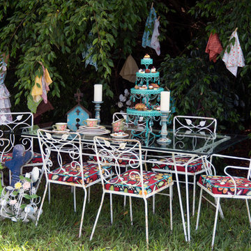 Patio Table Setting