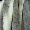 Plutus Tissavel Chinchilla Faux Fur Handmade Bedspread, 114"x120"