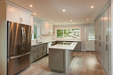 Inspiration for a modern kitchen remodel in Other
