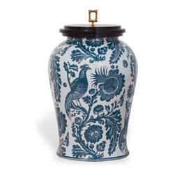Arcadia Indigo Jar - Home Decor