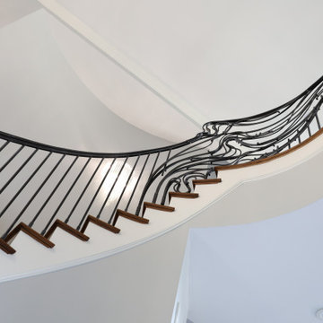 Custom Art Nouveau Railings