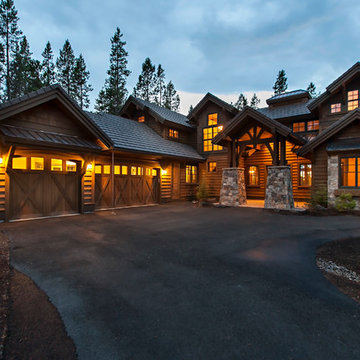Luxury Mountain Craftsman House Plan 9069