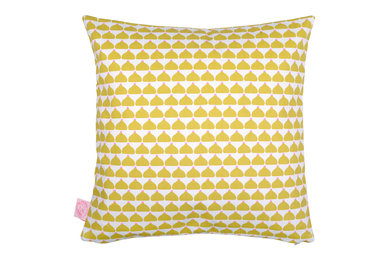 coussin Chic Chick ocre