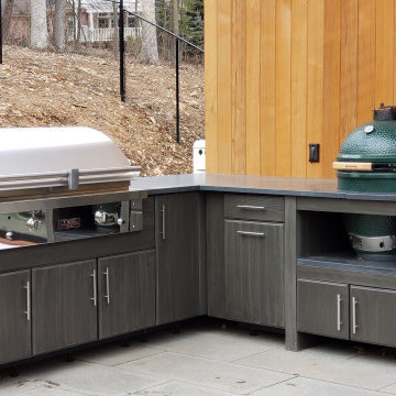 Contemporary Outdoor Kitchen of Style