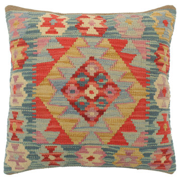 Tribal Turkish Pitt Hand Woven Kilim Pillow