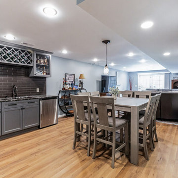 Kingswood Craftsman | Modin Rigid LVP Collection Scandinavian Customer Space |OH
