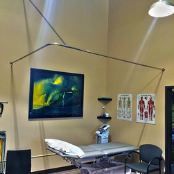 Long Shower Rod for doctor's office - Shower Curtain Rods
