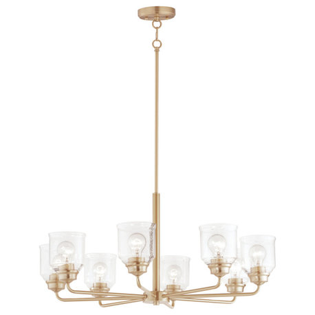 Maxim 12268CD Acadia 8 Light 32"W Chandelier - Heritage