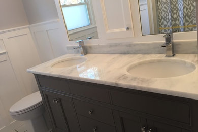 Inspiration for a transitional home design remodel in Charleston