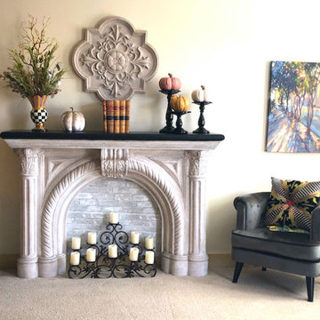 Stylish Fireplaces - Kala Ambrose Intuitive Interior Decor