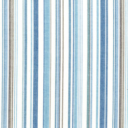ROTH & TOMPKINS TEXTILES - Hilary Fabric, Lake, 54''x36'' - Upholstery Fabric