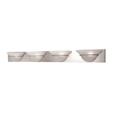 4 Light Vanity in Brushed Satin Nickel - Craftmade Moonglow 17148BN4