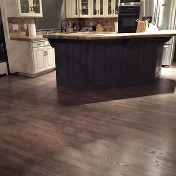Sarah's Grey Stain Refinish