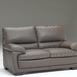Natuzzi Editions Leather Loveseat B674 - Loveseats