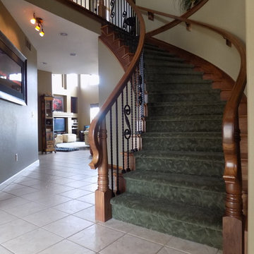 Walnut Stair Case