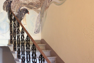 Trendy staircase photo in Florence