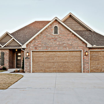 Brick Home with 3-Car Garage