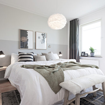 Inredning av visningslägenhet JM Blåbärsskogen i Stockholm