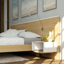 КОМПЛЕКТ ДЛЯ СПАЛЬНИ TESLA СВЕТЛЫЙ - Beds