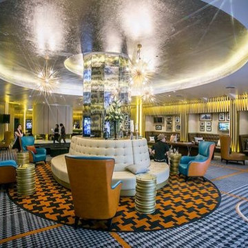 The lobby at Luxe @ Avenue 3