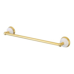 Kingston Brass BAH8211SB Concord 24-Inch Single Towel Bar Brushed Brass