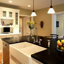 kitchen desk area