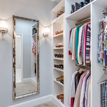 Independence Ave Master Bathroom and Closet