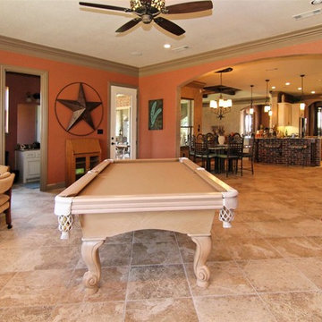 Texas Tudor - game room