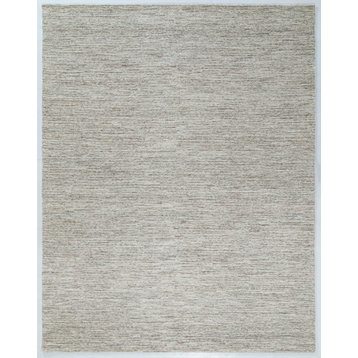 NuStory Drift Hand Tufted Stripe Area Rug in Toffee, 7'6' X 9'6