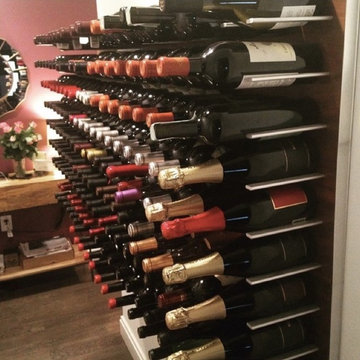 Wall-mounted wine storage system - STACT Wine Racks